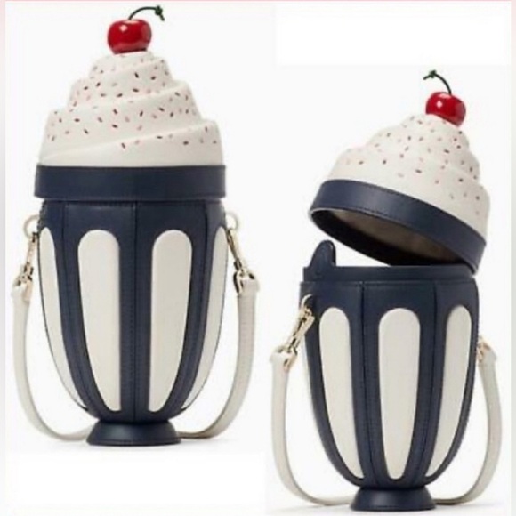 Kate Spade New York Bing Ice Cream Sundae Crossbody Purse - Picture 4 of 10